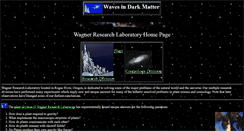 Desktop Screenshot of darkmatterwaves.com
