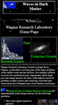 Mobile Screenshot of darkmatterwaves.com